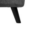 3 In 1 Foldable Linen Chaise Lounge With Adjustable Backrest Footrest & Detachable Pillow Convertible Chair Bed Accent Chair Small Space Sofa Bed For Living Room Bedroom And Office - Gray - Image 7