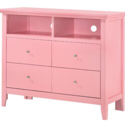 Charming TV Media Chest - Pink