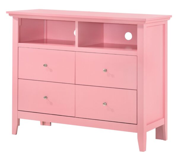 Charming TV Media Chest - Pink