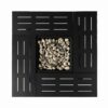 34" Propane Gas Fire Pit Table, 50000 Btu Rectangular Steel Fire Pit For Outside Patio Deck Garden Courtyard - Black - Image 4
