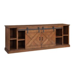 Farmhouse - TV Stand Console For TVs Up To 95" - Aged Whiskey