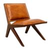 Colin - Lounge Chair - Brown / Tan - Image 9