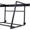 Heavy Duty Adjustable Garage Wall Multi-Tire Rack Storage - Black - Image 3
