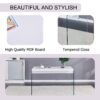 Elegant And Clear Tempered Glass Coffee Table With Storage - White - Image 7