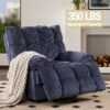 Sitjoy - Classic Recliner - Dark Blue - Image 4