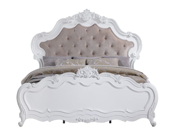 Latisha - Eastern King Bed - White