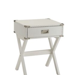 Babs - Accent Table - White