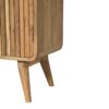 T Bar Ridged Cabinet - Brown - Image 7
