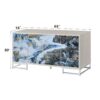 Liam - Marble Paint Console Cabinet - Multi - Image 5