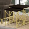 Nesting Table, Side, End, Accent, Contemporary & Modern (Set of 2) - Espresso - Image 3