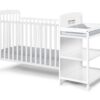 Ramsey - 3 In 1 Convertible Crib, Changer Combo - White - Image 2