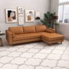 Anthony - Corner Sectional Sofa Right Facing - Tan - Image 2