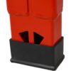 Pneumatic 360 Degree Swivel Stool, Mechanics Rolling Creeper Seat, Heavy Duty Mechanics Stool - Red - Image 7