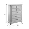 Mariano - 7 Drawer Chest - Gray - Image 6