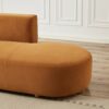 Orby - Sectional Sofa Left Facing - Cognac - Image 4