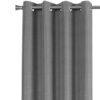 2 Pieces Set, Curtain Panel, 100% Blackout, Grommet, Contemporary & Modern - Gray - Image 4