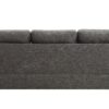 Laurissa - Linen Sofa With 4 Pillows - Light Gray - Image 5