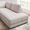 Glander - Cozy Sectional Sofa Right Facing - Cream - Image 3