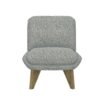 Emerse - Armless Accent Chair - Gray - Image 3