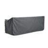 Shield - Patio Outdoor 3 Seater Sofa Cover - Dark Gray - Image 6