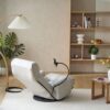 Adjustable Head And Waist Game Chair, Lounge Chair 360 Degree Rotatable - Gray - Image 18
