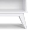 Draper - Mid Century Low Bookcase - White - Image 7