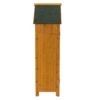 Outdoor Storage Cabinet Tool Shed Wooden Garden Shed - Natural - Image 11