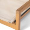 Belfast - Dining Chair (Set of 2) With Frame And Textile For Outdoor Use - Teak / Beige - Image 12