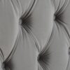 Brooklyn - Queen Tufted Panel Bed Headboard And Footboard Set - Opal Gray - Image 7