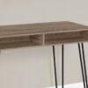 Computer Desk, Home Office, Laptop, Left, Right Set-Up, Storage Drawers, Work, Contemporary Modern - Taupe - Image 4