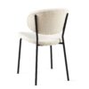 Boucle Dining Chairs, Dining Chairs With Metal Legs For Dining Room, Kitchen, Living Room (Set of 2) - Beige - Image 9