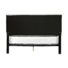 Queen Size Bed Upholstered Transitional - Beige - Image 4