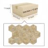 Hexagon Marble Polished Tile For Wall And Floor - Beige / Gold - Image 3