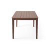 Farmhouse Dining Table With Square Leg, Rustic Style - Walnut - Image 8