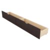 Queen Size Platform Bed With With 2 Big Drawers Twin Size Trundle - Espresso - Image 10
