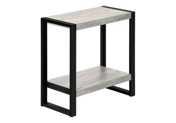 Accent Table, Side Industrial - Gray