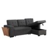 3 Piece Upholstered Sectional - Dark Gray - Image 13