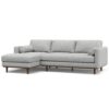 Morrison - Left Sectional Sofa - Mist Gray - Image 3