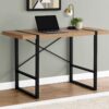 Computer Desk For Home Office, Laptop, Contemporary & Modern - Brown - Image 9