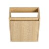 Modern 16" Bathroom Vanity Sink Combo With Ceramic Sink And Cabinet For Small Spaces - Oak - Image 25