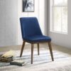 Clove - Dining Chair (Set of 2) - Brown / Navy Blue - Image 3