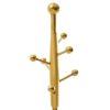 Modern Stainless Steel Spray Painted Hanger With Reinforcement 72" Raised Design Optional - Gold - Image 8
