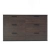 Morgan - Farmhouse 6 Drawer Jumbo Dresser Extra Deep Storage - Espresso - Image 6