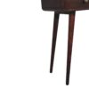 Curved Console Table - Walnut - Image 7