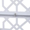 Outdoor & Indoor Metal Privacy Screen Freestanding Decorative Privacy Screen - White - Image 9