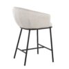 Ashland - Contemporary Counter Stool (Set of 2) - Black / Cream - Image 4