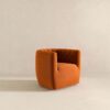 Delaney - Swivel Chair - Burnt Orange - Image 5