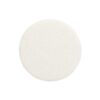 Fuji - Round Upholstered Storage Cocktail Ottoman - Ivory White - Image 3