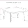 Eastwood - Square Dining Table - Brown - Wood - Image 6