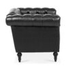 1 Seater Sofa - Black - Image 8